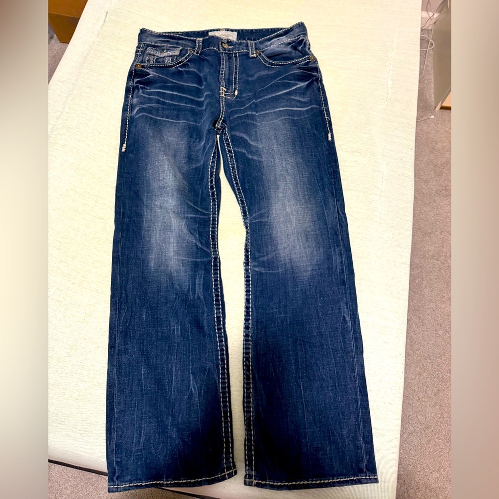 vintage Bigstar voyager straight Blue jeans